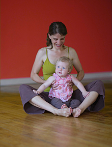 Mom and Tot Yoga